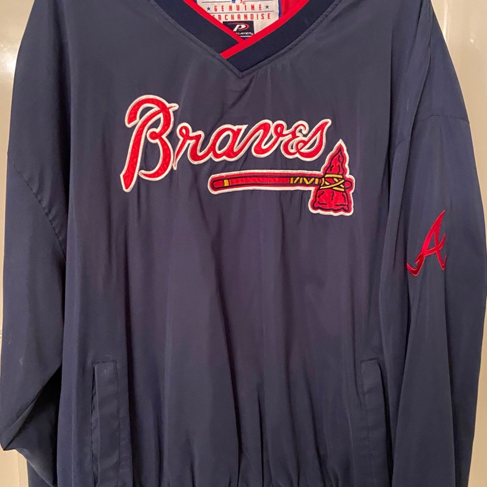 Atlanta Braves Windbreaker Pullover